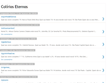 Tablet Screenshot of colirioseternos.blogspot.com