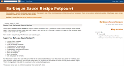 Desktop Screenshot of barbequesaucerecipe.blogspot.com