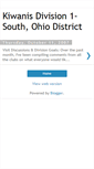 Mobile Screenshot of kiwanis1south.blogspot.com