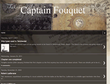 Tablet Screenshot of captainfouquet.blogspot.com