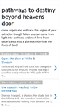 Mobile Screenshot of pathwaystodestinybeyondheavensdoor.blogspot.com