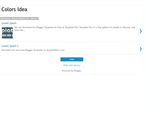 Tablet Screenshot of colorsidea-tests.blogspot.com