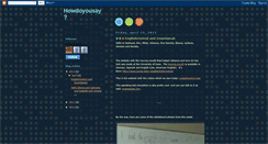 Desktop Screenshot of howjsay.blogspot.com