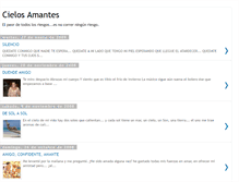 Tablet Screenshot of cielosamantes.blogspot.com