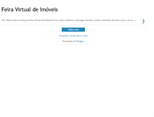 Tablet Screenshot of feira-virtual-de-imoveis.blogspot.com
