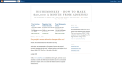 Desktop Screenshot of nichemonkey.blogspot.com