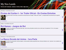 Tablet Screenshot of myneolands.blogspot.com