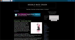 Desktop Screenshot of doublebasscrush.blogspot.com