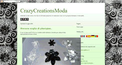 Desktop Screenshot of crazycreationsmoda.blogspot.com