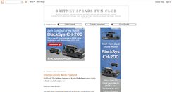 Desktop Screenshot of britneyspearrs.blogspot.com