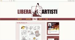 Desktop Screenshot of liberaartisti.blogspot.com