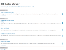 Tablet Screenshot of 300dollarwonder.blogspot.com