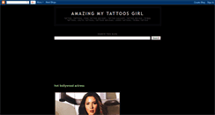 Desktop Screenshot of amazingmytattoosgirl.blogspot.com