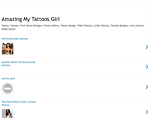 Tablet Screenshot of amazingmytattoosgirl.blogspot.com