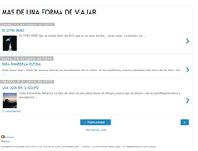 Tablet Screenshot of masdeunaformadeviajar.blogspot.com