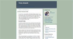 Desktop Screenshot of forex-amanah.blogspot.com