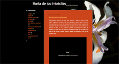 Desktop Screenshot of hartadelosimbeciles.blogspot.com