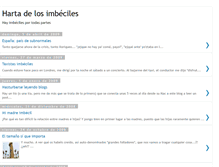 Tablet Screenshot of hartadelosimbeciles.blogspot.com