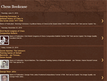 Tablet Screenshot of chess-bookcase.blogspot.com