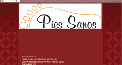 Desktop Screenshot of piessanosdigital.blogspot.com