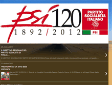 Tablet Screenshot of costituentesocialistapuglia.blogspot.com