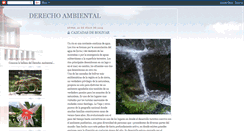 Desktop Screenshot of derecho-ambiental-angel.blogspot.com