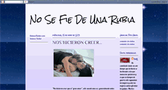 Desktop Screenshot of nosefiedeunarubia.blogspot.com