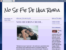 Tablet Screenshot of nosefiedeunarubia.blogspot.com