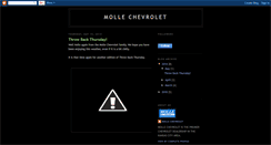 Desktop Screenshot of mollechevrolet.blogspot.com