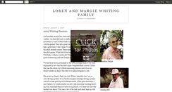 Desktop Screenshot of lwhitingfamily.blogspot.com