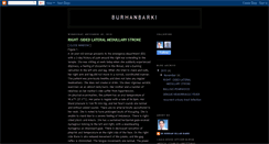 Desktop Screenshot of burhanbarki.blogspot.com