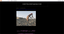 Desktop Screenshot of ambientecontaminacion.blogspot.com