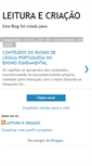 Mobile Screenshot of leituraecriacao.blogspot.com