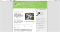Desktop Screenshot of biggles-filosoferar.blogspot.com