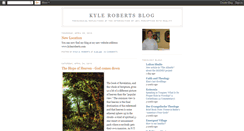 Desktop Screenshot of kylearoberts.blogspot.com