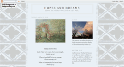 Desktop Screenshot of hopesdreamsbeck.blogspot.com