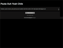 Tablet Screenshot of pautaouhyeahchile.blogspot.com