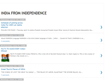Tablet Screenshot of indiafromindependence.blogspot.com