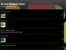 Tablet Screenshot of cm3dcakes.blogspot.com