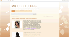 Desktop Screenshot of michellestells.blogspot.com