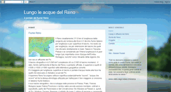 Desktop Screenshot of lungoleacquedelreno.blogspot.com