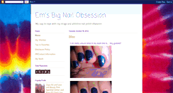 Desktop Screenshot of emsbignailobsession.blogspot.com