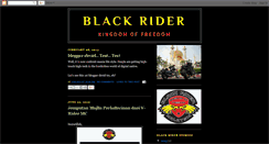 Desktop Screenshot of blackriderclub.blogspot.com