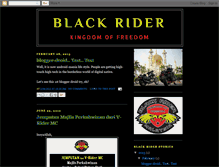 Tablet Screenshot of blackriderclub.blogspot.com