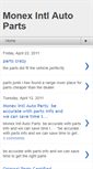 Mobile Screenshot of monexintlparts.blogspot.com
