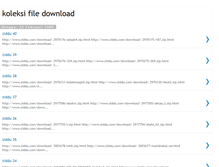 Tablet Screenshot of koleksi-file-download.blogspot.com