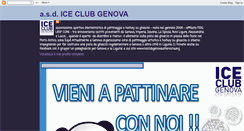 Desktop Screenshot of iceclubgenova.blogspot.com