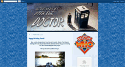 Desktop Screenshot of doctorwho10th.blogspot.com