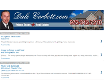 Tablet Screenshot of frisco-texas-living.blogspot.com