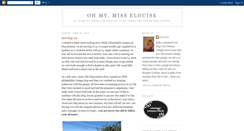 Desktop Screenshot of ohmymisselouise.blogspot.com